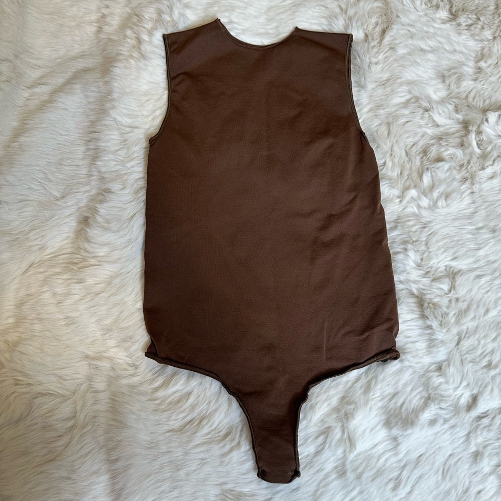 Skims Raw Edge Bodysuit S/M